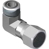 25.FF6500-08-08 Fitting, 90 Elbow 8MFF x 8FSX