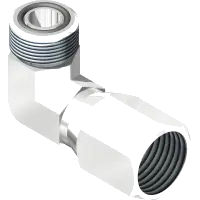 25.FF6500-08-08-CP Fitting, 90 Elbow 8MFF x 8FSX