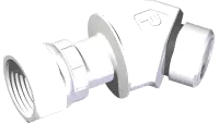 25.FF6502-08-08-CP Fitting, 45 Elbow 8MFF x 8FFS