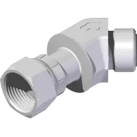 25.FF6502-08-08-V Fitting, 45 Elbow 8MFF x 8FFS