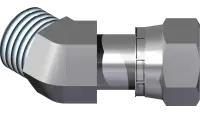 25.FF6502-10-10 Fitting, 45 Elbow -10MF x -10FF