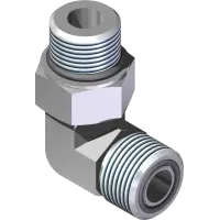 25.FF6801-08-08-V Fitting, 90 Elbow 8MB x 8MFF