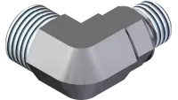 25.FF6801-12-10 Fitting, 90 Elbow -12MF x -10MB