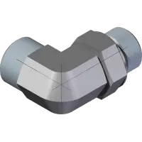 25.FF6801-12-12 Fitting, 90 Elbow -12MF x -12MB