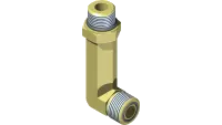25.FF6801-L-08-08 Fitting, 90 Elbow LNG 8MBX8MFF