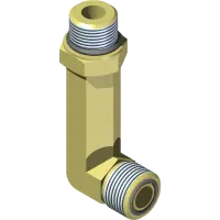 25.FF6801-L-08-08 Fitting, 90 Elbow LNG 8MBX8MFF