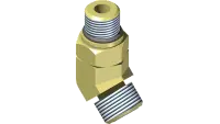 25.FF6802-06-06 Fitting, 45 Elbow - 6MFF x 6MB