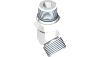 25.FF6802-08-08-CP Fitting, 45 Elbow - 8MFF x 8MB