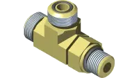 25.FF6804-6-6-6 Fitting, TEE 6MB x 6MFF x 6MFF