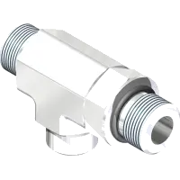 25.FF6804-8-10-8 Fitting, M Tee 08MFF x 10MB x 08MFF