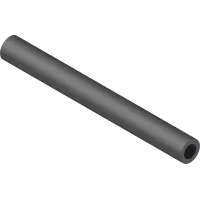 27.0005-7.5IN Hose, EPDM Black 1/2" ID x 7-1/2"
