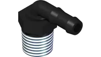29.0106 Fitting, 90 Elbow 3/4 MPT x 1/2 Barb