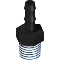 29.0110 Fitting, St 1/2 MP x 3/8 Barb