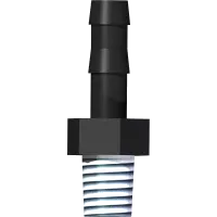 29.0120 Fitting, 3/8 Barb x 1/4 MP ST