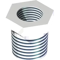 29.B0204G Pipe, Bushing 1/8 x 1/4 Galv