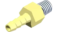 29.BF04MP02 Fitting, 1/4 Barb x 1/8 MP ST