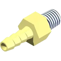 29.BF04MP02 Fitting, 1/4 Barb x 1/8 MP ST