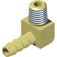 29.BF04MP0290-1 Fitting, 1/4 Barb x 1/8 MP 90