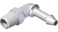 29.BF04MP0290N Fitting, NYLN 1/4BRB x1/8MP 90