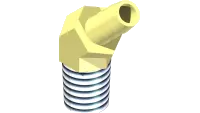 29.BF05MP0445-1 Fitting, 5/16 Barb x 1/4 MP 45