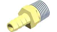 29.BF06MBSPT06 Fitting, 3/8 BRB x 3/8 M BSPT