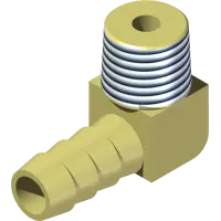 29.BF06MP0490 Fitting, 3/8 Barb x 1/4 MP 90