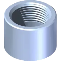 29.CP12H Pipe, Half Coupling 3/4