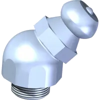 29.GF0003 Grease FTG, 1/4 SAE 45
