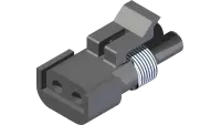 30.0115 Connector, 2 Pos Wpak Female