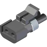 30.0115 Connector, 2 Pos Wpak Female