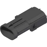 Connector, 2 Pos Wpak Male