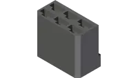 30.0194 Connector, 6 Prong Female
