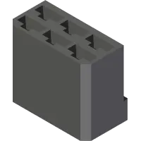 30.0194 Connector, 6 Prong Female