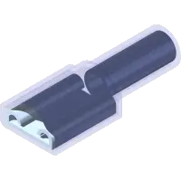 30.0207 Terminal, .25 Pushon F 16-14GA