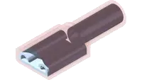 Terminal, .25 Pushon F 22-18GA