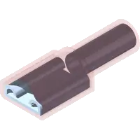 Terminal, .25 Pushon F 22-18GA