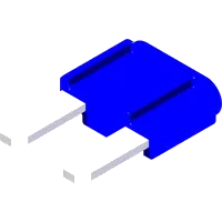 30.0334 Fuse, 15 Amp Mini Blue