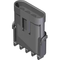 30.0349 Connector, 4 Pos Wpak Male