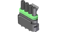 30.0350 Connector, 4 Pos Wpak Female