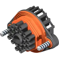 Connector, 22 Pos Wpak Female