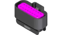 30.0381 Connector, 16 Pos GT150 Female