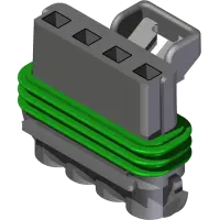 30.0386 Connector, 4 Pos MP280 Female