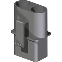 30.0403 Connector, 2 Pos MP800 Male