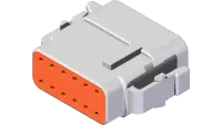 30.0412 Connector, 12 Pos DTM Key A Plug