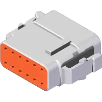 30.0412 Connector, 12 Pos DTM Key A Plug