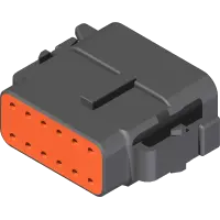 30.0413 Connector, 12 Pos DTM Key B Plug