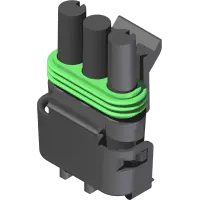 30.0422 Connector, 3 Pos Wpak Female