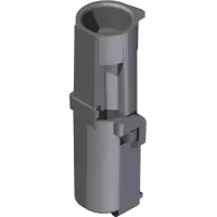 30.0436 Connector, 1 Pos Wpak Male