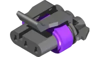 30.0484 Connector, 3 Pos MP150 Female