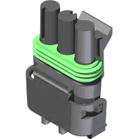 30.0491 Connector, 3 Pos Wpak Female